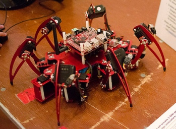 BeagleBoard XM single board computer based robot
